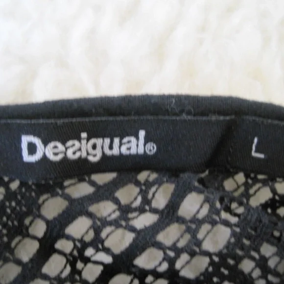 Desigual Neusifu Crochet Lace Top - Picture 12 of 14